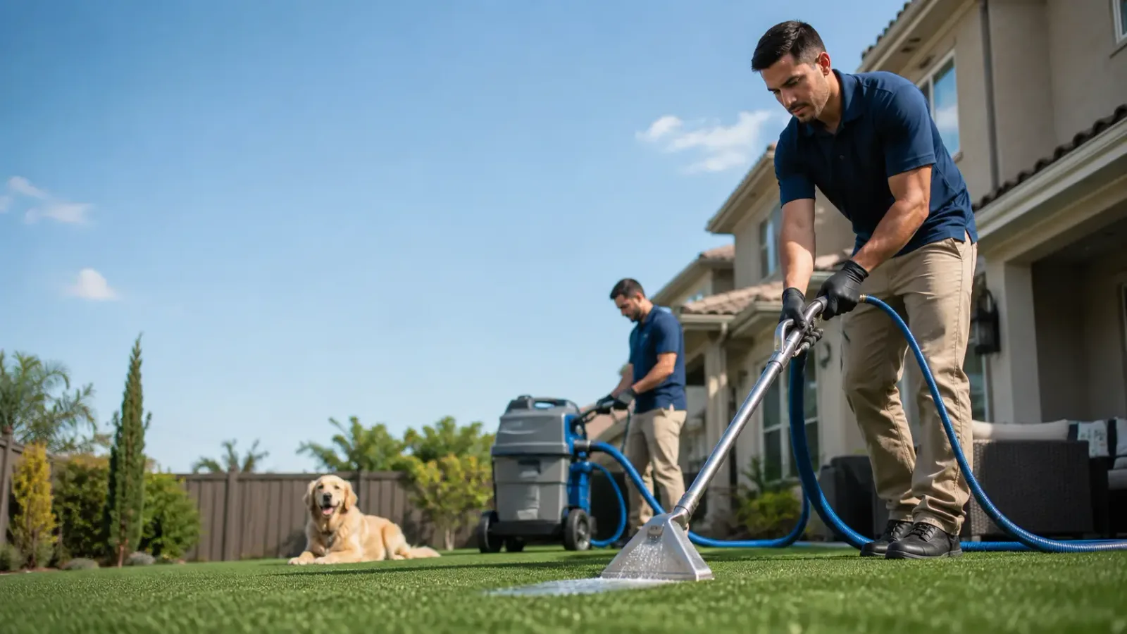 Pet Turf Cleaning in Michigan